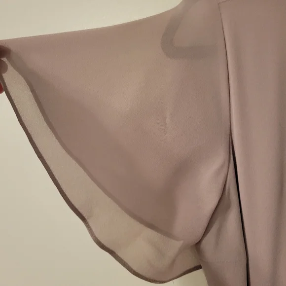 Lulus Women Garden Bliss Dusty Lavender Bridesmaid Cutout Maxi Dress. Size L - Picture 8 of 13